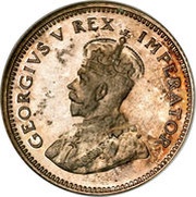 6 Pence - George V SUID-AFRIKA 6D obverse image