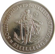 1 Shilling - George V Suid Afrika, South Africa, 1931-1936 reverse image