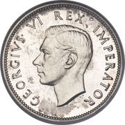 1 Shilling - George VI obverse image