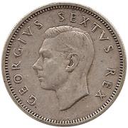 1 Shilling - George VI Shilling obverse image