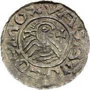 Denar - Boleslaus II the Pious, Bohemia, 967-999 reverse image