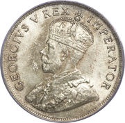 1 Florin - George V obverse image