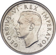 2 Shillings - George VI 2 Shillings, IMPERATOR obverse image