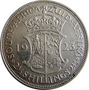 2½ Shillings - George V 2½ Shillings 2½, South Africa, 1923-1925 reverse image