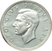 5 Shillings - George VI 5 Shillings, SEXTVS REX obverse image