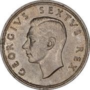5 Shillings - George VI Cape Town Anniversary obverse image
