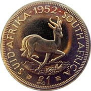 1 Pound - George VI reverse image