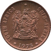 ½ Cent SOUTH AFRICA - SUID-AFRIKA obverse image