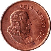1 Cent Afrikaans Legend - SUID-AFRIKA obverse image
