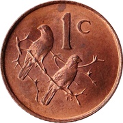 1 Cent Charles Swart; Afrikaans Legend - SUID-AFRIKA reverse image