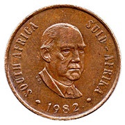 2 Cents Balthazar J. Vorster obverse image