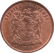 2 Cents AFURIKA-TSHIPEMBE obverse image