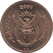 2 Cents AFURIKA-TSHIPEMBE obverse image
