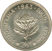 2½ Cents 1st decimal series reverse image