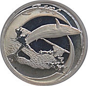 2½ Cents Whales reverse image