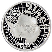 2½ Cents Polar Year, South Africa, 2008 reverse image