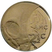 2½ Cents Computed Tomography, South Africa, 2018 reverse image