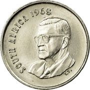 5 Cents Charles Swart; English Legend - SOUTH AFRICA obverse image