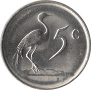 5 Cents SUID-AFRIKA - SOUTH AFRICA reverse image