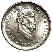 5 Cents Jacobus J. Fouché obverse image