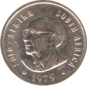 5 Cents Nicolaas J. Diederichs obverse image