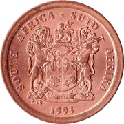 5 Cents SOUTH AFRICA - SUID-AFRIKA obverse image