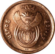 5 Cents South Africa obverse image