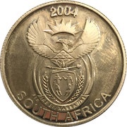 5 Cents Leopard - African Legend obverse image