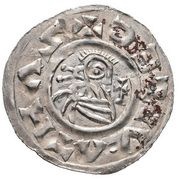Denar - Boleslaus II the Pious, Bohemia, 967-999 reverse image
