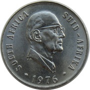 10 Cents Jacobus J. Fouché obverse image