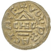 Denar - Boleslaus II the Pious, Bohemia, 967-999 reverse image