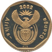 10 Cents Afrika-Dzonga obverse image