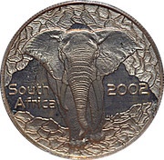 10 Cents Elephant - Strength of Africa obverse image