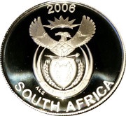 10 Cents Black-backed Jackal obverse image