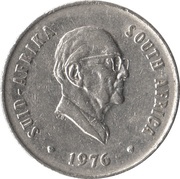 20 Cents Jacobus J. Fouché obverse image