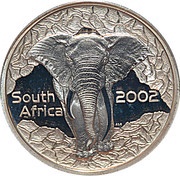 20 Cents Elephant - Strength of Africa obverse image