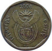 20 Cents uMzantsi Afrika obverse image