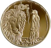 20 Cents Kgalagadi Transfrontier Peace Park, South Africa, 2007 reverse image
