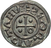 Denar - Boleslaus II the Pious, Bohemia, 967-999 reverse image