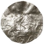 Denar - Boleslaus II the Pious, Bohemia, 972-999 reverse image