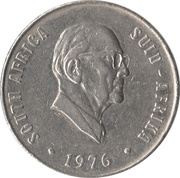 50 Cents Jacobus J. Fouché obverse image