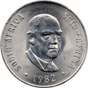 50 Cents Balthazar J. Vorster obverse image
