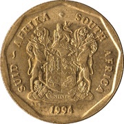 50 Cents SUID-AFRIKA - SOUTH AFRICA obverse image
