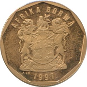 50 Cents AFRIKA BORWA obverse image