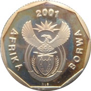 50 Cents AFRIKA BORWA obverse image