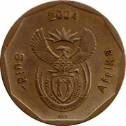 50 Cents Suid-Afrika obverse image