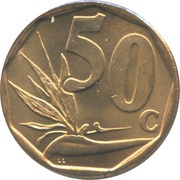 50 Cents uMzantsi Afrika, South Africa, 2005 reverse image