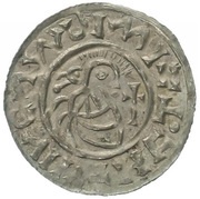 Denar - Boleslaus II the Pious, Bohemia, 972-999 reverse image