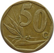 50 Cents iSewula Afrika reverse image