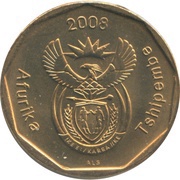 50 Cents Afurika Tshipembe obverse image